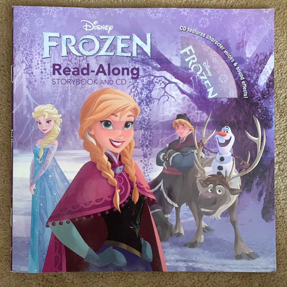 Disneys Frozen sing a long book and CD